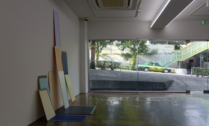 Hartmut Landauer,elements,Tokyo,gallery 38,installation,objects,painting,Malerei