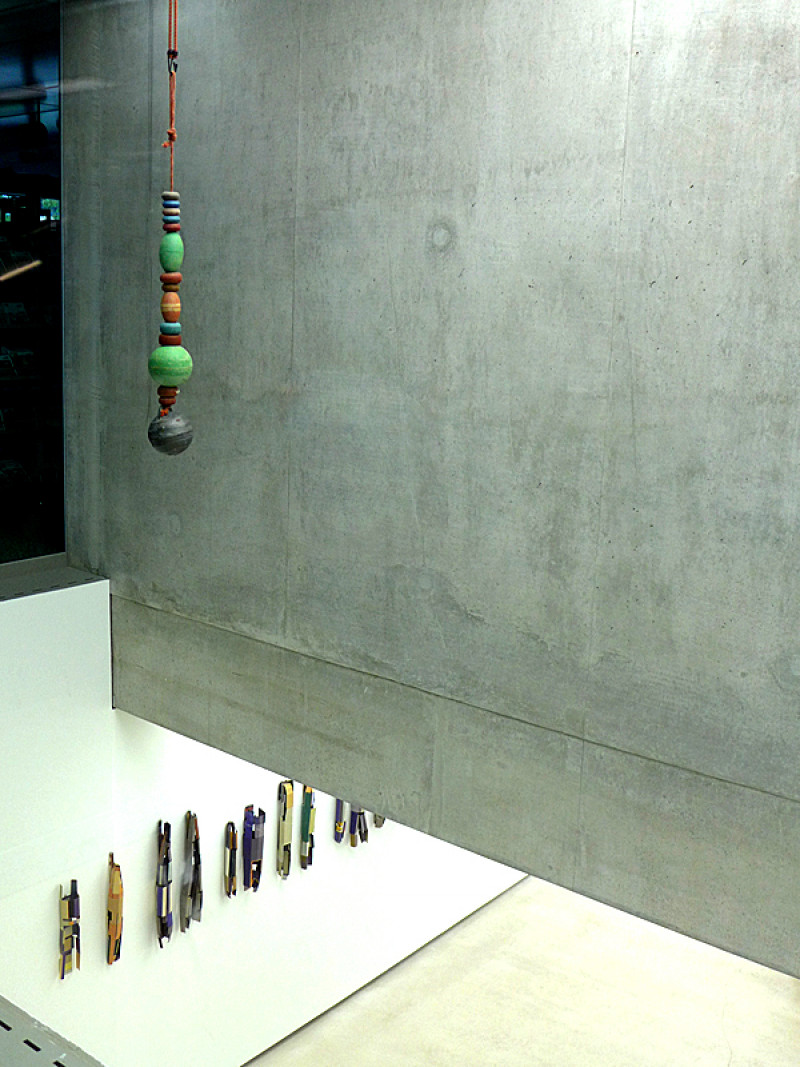 Hartmut Landauer,spirit,exhibition view,installation,objects,Objekte