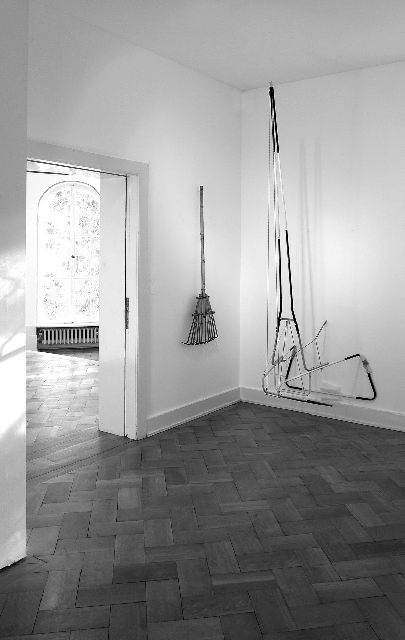 Hartmut Landauer,Magie und Ritual,Museum Villa Rot,kumade,Objekt,Rake,Rechen