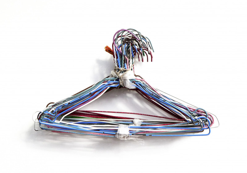 Hartmut Landauer,spirit,coat hangers,everyday objects,ethnographical collection