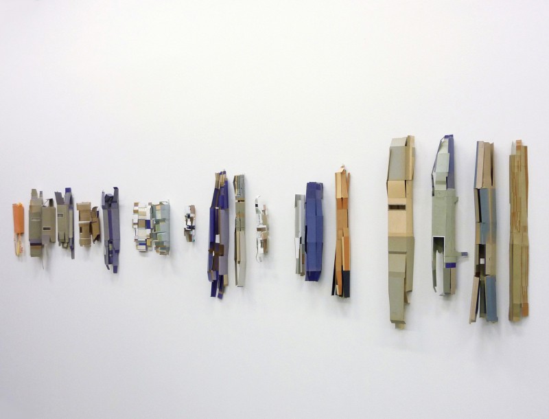 Hartmut Landauer, paper and cardboard objects